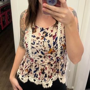 FLORAL BOHO TANK TOP